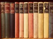 Collection de littérature classique bookshelf selection